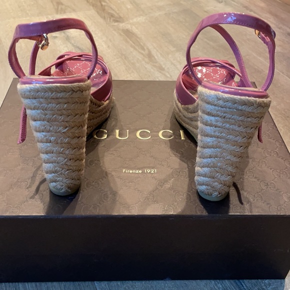 Gucci Vernice microguccissima espadrilles - Picture 3 of 10